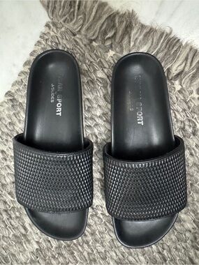 J/Slides - Urban Sport Textured Slide Sandals